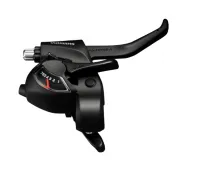 Комборучка SHIMANO Tourney ST-EF41 (7ск, черная) трос 2400мм, б/уп, черный, ВЛ-00027092