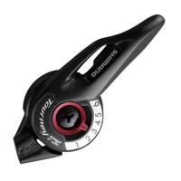 Манетка SHIMANO Tourney SL-TZ500, правый, 6 скоростей, 2050мм, черный, ESLTZ5006RA