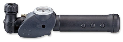 Насос GIYO GP-83 Mini Pump, с манометром, телескопический, A/V, пластиковый, GP-83                    