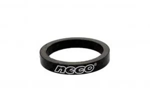 Кольцо проставочное карбон NECO  1-1/8" 5мм черный, ВЛ-00008028
