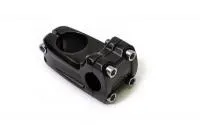 Вынос для BMX, для безрезьбовой вилки 1-1/8", под руль 22,2мм, 30 мм, алюминий, черный, ВЛ-00018802