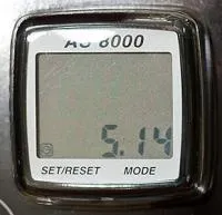 Велокомпьютер AS-8000, 8 функций, беспроводной, двухстрочный дисплей, чёрный, ВЛ-00004004