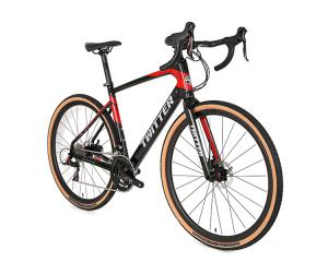 Велосипед TWITTER GRAVEL carbon мод. Gravel RS-22S Carbon р. 51 красный (ЧЗ)