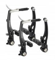 Тормоза TEKTRO V-brake 63мм EN 855AL TREKKING, CITY, COMFORT 110мм перед+зад. алюм. регул. черный , 6-190220
