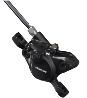 Тормозной калипер гидравлический SHIMANO MT200, пластиковые колодки B01S, без адаптера, черный, EBRMT200MPRXL