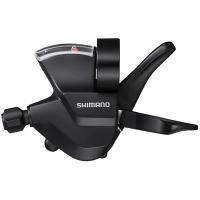 Шифтер SHIMANO Altus M315 левый, 3 скорости, трос 1800мм, инд. упак., черный, ESLM315LB