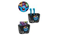 Корзина детская 12-16" TRIX Little Monster крепление на руль, 190х125х140мм, пластик, черный, BSTX071216LM