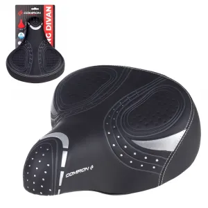 Седло COMIRON KING DIVAN 167-1C 260x220 комфорт, черный/серый, ВЛ-00035280