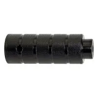 Пеги на ось BMX 38х110 резьба 3/8"х26TPI, сталь, черный