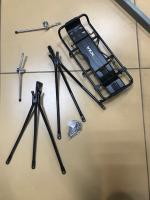 Багажник 26" FAT BIKE сборный, 3х опорный, для дисковых тормозов, алюминий, черный , VLX-RC02