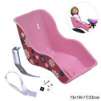 Велокресло для КУКОЛ DOLLSEAT-03, розовый, 711640