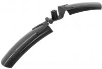 Крыло переднее 24-29" M-WAVE, 115мм, металл/пластик, для FAT BIKE, черный, 5-386205