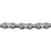 Цепь KMC X-9.93 1/2"x3/32" 116 зв 9 скор, с замком, серебристый серый, X-9.93
