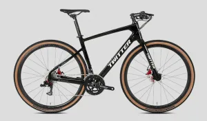 Велосипед TWITTER GRAVEL carbon мод. Gravel-PB RS-22S Carbon р. 54 чёрный (ЧЗ)