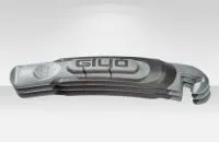 Монтажки GIYO GT-02, пластиковые прорезиненные двухцветные, 2шт
