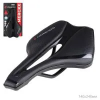 Седло COMIRON MTB MERCKX CM-01 240X140, черный, ВЛ-00032832