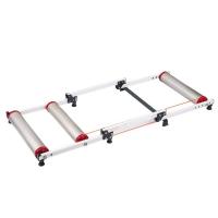 Велотренажер 22"-28" HORST H005, роллерный, складной, с запасном жгутом, сталь, белый 