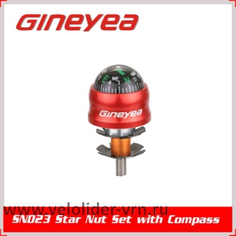 Якорь рулевой GINEYEA SND23A, 1-1/8" с компасом, SND23A