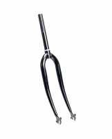 Вилка 24" V-Brake резьбовая 1* с амортизатором, серый , 3192662-19