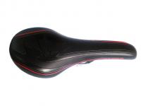 Седло скоростного велосипеда CEX.CONSERT.REDLINE 290х130 черный/красный, 3213075-9 black-red