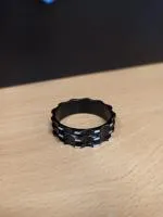 Кольцо проставочное 1-1/8" GINEYEA D05, D28,6мм, высота 10мм, черный, ВЛ-00007867