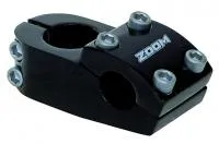 Вынос для BMX, ZOOM внешний нерегулируемый 1 1/8" 50/30мм д/руля 22,2мм алюминий, черный , ВЛ-00022305