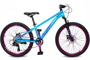 Велосипед LTBIKE DUNE 24 рама 12,5" 8-ск сталь, голубой (ЧЗ)