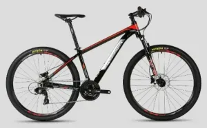 Велосипед TWITTER MTB мод. TW3900pro 29" TY-300-24S  AL6061 р.19 чёрный/красный (ЧЗ)
