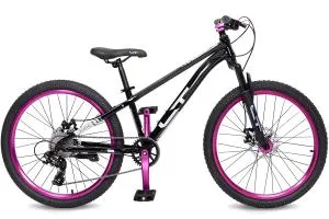 Велосипед LTBIKE DUNE 24 рама 12,5" 8-ск сталь, черный (ЧЗ)