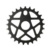 Звезда передняя KENLI для BMX 25T KL-C215 алюминий, черный, 725705
