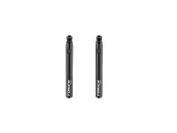 Удлинитель ниппеля F/V 100мм (2 шт) черный, TK3332