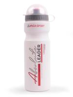 Велофляга VINCA SPORT "Leader" с защитой от пыли 750мл, белый/красный, VSB 21 leader red