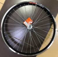 Колесо переднее 26" TRIX обод 36отв. алюмин. двойн.черный; втулка: алюмин. V-br, гайки, черная, D17-26-black-8983
