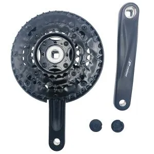 Комплект шатунов PROWHEEL CITY/FOLDING 1x1S 52T защита 175мм алюм Chainline 44,5, 116 черный, ВЛ-00034789