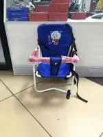 Велокресло детское, на раму, трубчатое, подставка для ног, ВЛ-00023630