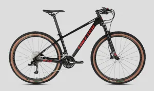 Велосипед TWITTER MTB мод. LEOPARDpro (main) 29 RS-30S Carbon р. 19 чёрный/красный (ЧЗ)