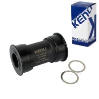 Каретка Press Fit KENLI 102D-24 68мм/73мм/86,5мм под ось 24мм с пром. подш. алюм., 725683