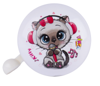Звонок велосипедный "Kitty" d50мм, YL 43 Kitty