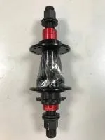 Втулка задняя TRIX BMX драйвер 9Т на гайках 36 отв, ось 14x110x180мм, 4 промподш, алюм, черный