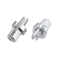 Натяжитель троса тормоза TRIX M7х16мм, алюминиевый, серебристый, KY-401 Y silver