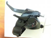 Комборучка SHIMANO Tourney ST-EF41-L левый, 3 скорости, трос 1800мм, черный, ASTEF41LBL, 2-4003