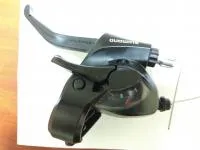 Комборучка SHIMANO Tourney ST-EF41-L левый, 3 скорости, трос 1800мм, черный, ВЛ-00014335