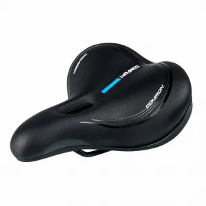 Седло COMIRON MADRID C034 250x210 комфорт, черный/синий, ВЛ-00035277