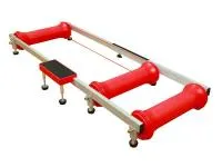 Велостанок роллерный, складной, для 24-29", 700C, красный