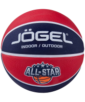 Мяч баскетбольный JOGEL Streets ALL-STAR №3 белый/красный/синий