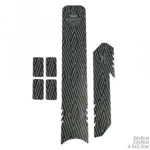 Защита ENLEE нижней части рамы велосипеда, Diamond style черный, ВЛ-00036054