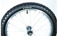 Колесо переднее 18" TRIX в сборе: алюминевый обод, передняя втулка + камера + покрышка, 18-F-ALLOY