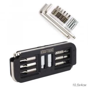 Мультитул универсальный KRAFTBIKE шестигранные/ крестовые/ плоские/ torx-головки