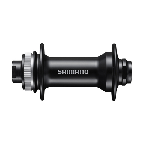 Втулка передняя SHIMANO MT400 36 отверстий, 110 мм, под ось 15 мм, черный, EHBMT400BA