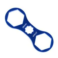 Ключ накидной для вилок BLACK TOOLS тип B 27-28 мм для SUNTOUR EPICON EPIXON CNC алюминий T6, синий